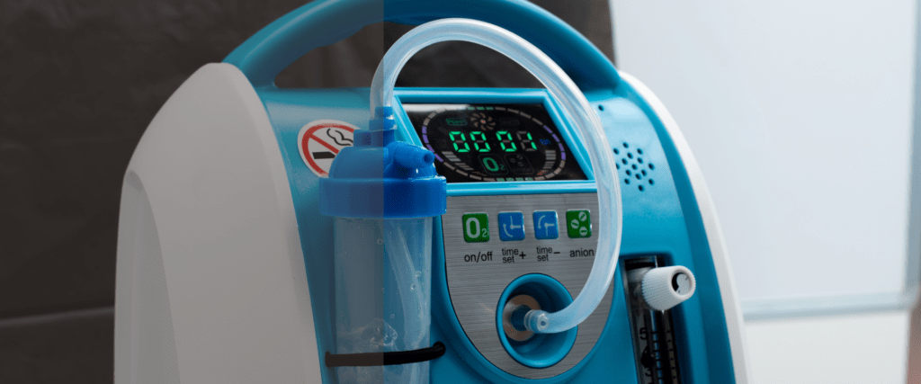 Equipos y accesorios para terapia de oxígeno hospitalaria y domiciliaria con tecnología segura y certificada.