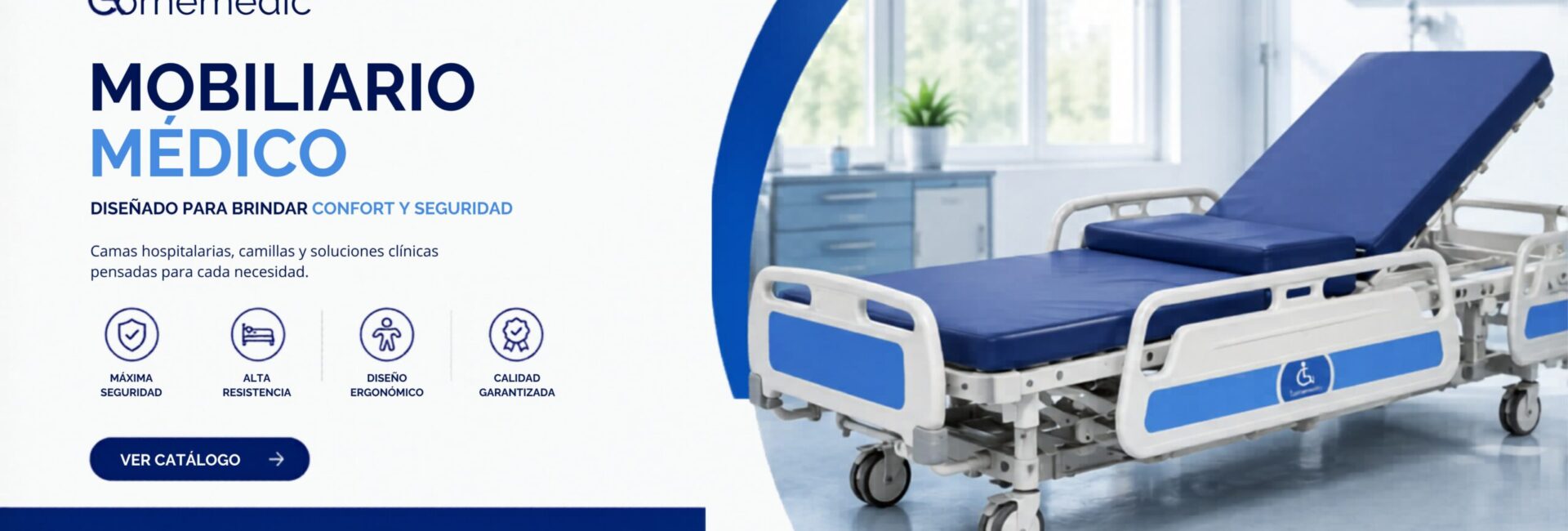 Camas hospitalarias y mobiliario médico profesional para clínicas y hospitales en México - Cornemedic
